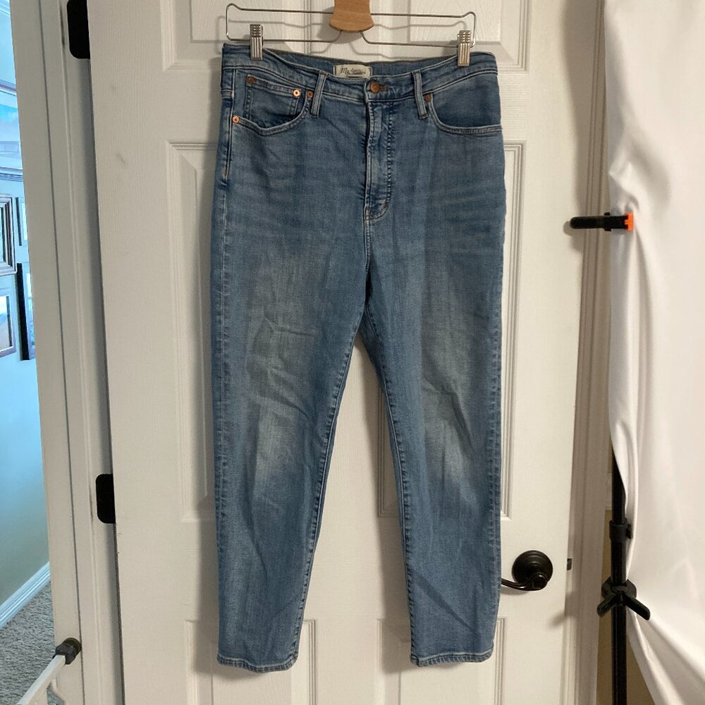 Light Blue Women's Slim Straight Jeans